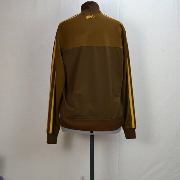 Art Deco Y2K Quicksilver Light Track Jacket size M Golf  outdoor cotton - Picture 5 of 9